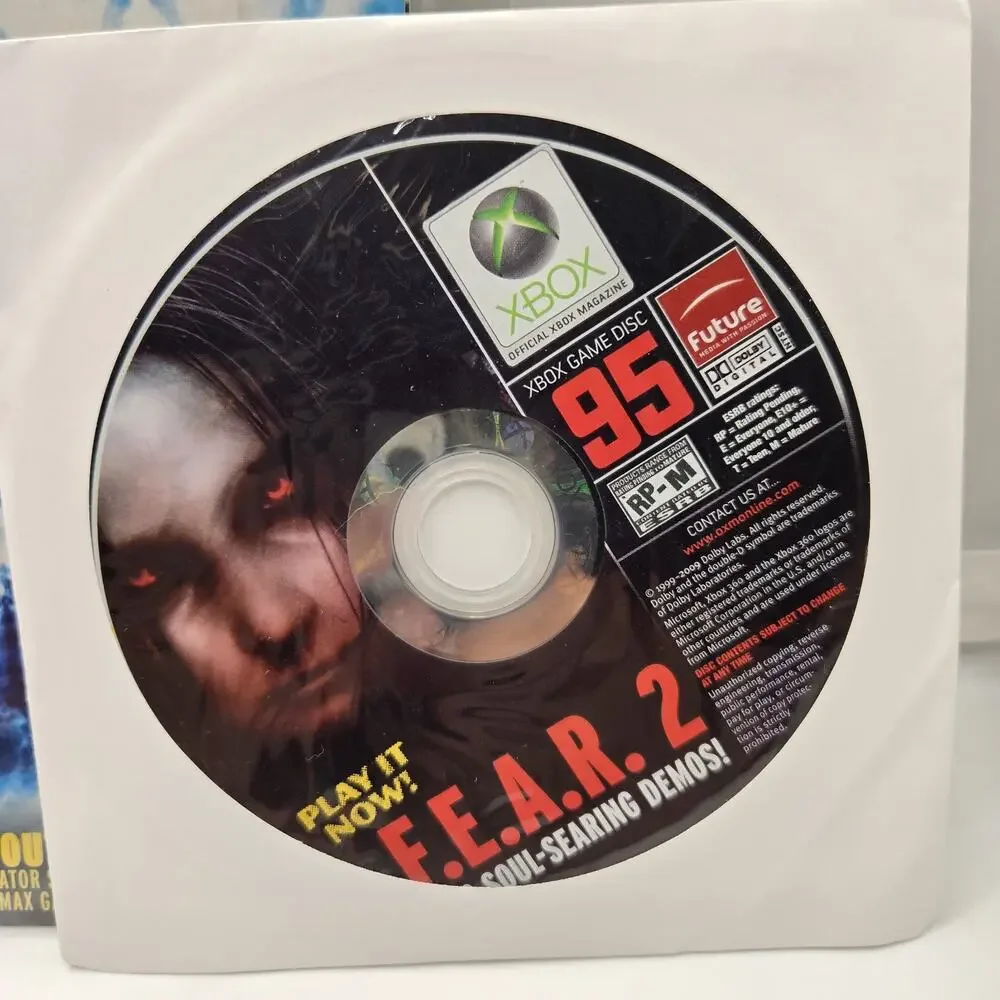 Official Xbox Magazine Issue # 95 (April 2009)-Wolfenstein Cover/with Disc